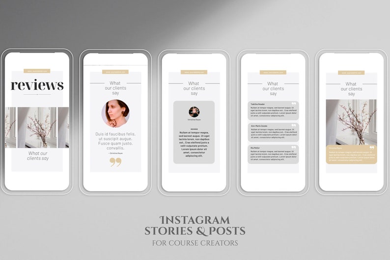 Instagram Templates for Canva, IG Stories Post Carousel, Canva Template ...