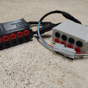 2 Breakout Boxes Radar, Blind Spot and Evap Canister (8 Pin, 10 Pin) for Toyota Lexus