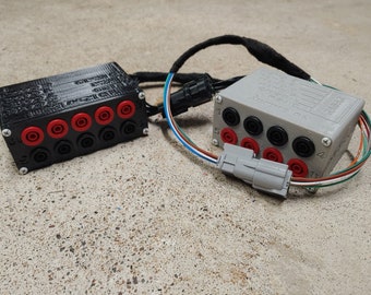 2 Breakout Boxes Radar, Blind Spot and Evap Canister (8 Pin, 10 Pin) for Toyota Lexus