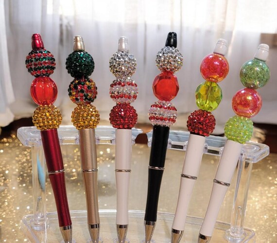 Assorted Beaded Pens