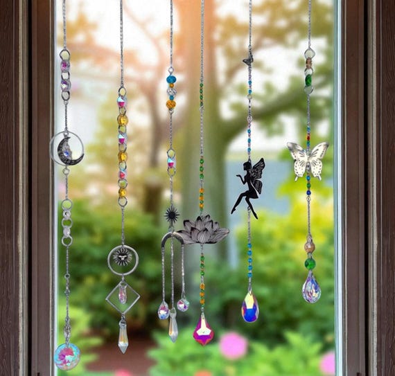 Assorted Crystal Suncatchers