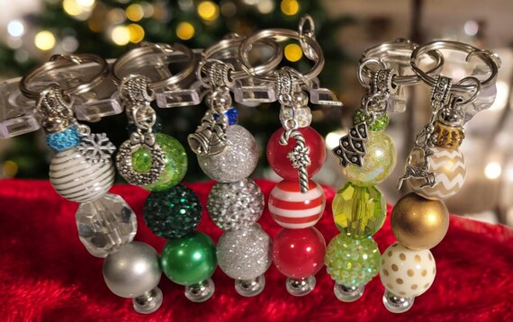 Holiday Keychains w/Charms
