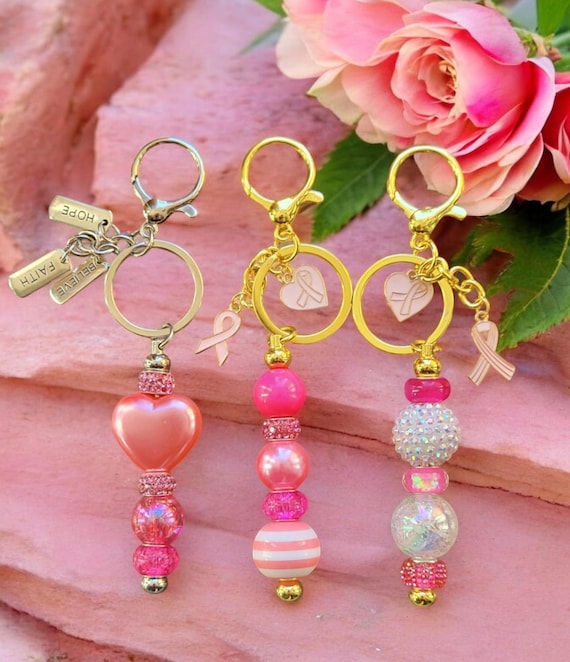 Breast Cancer Awareness Keychains