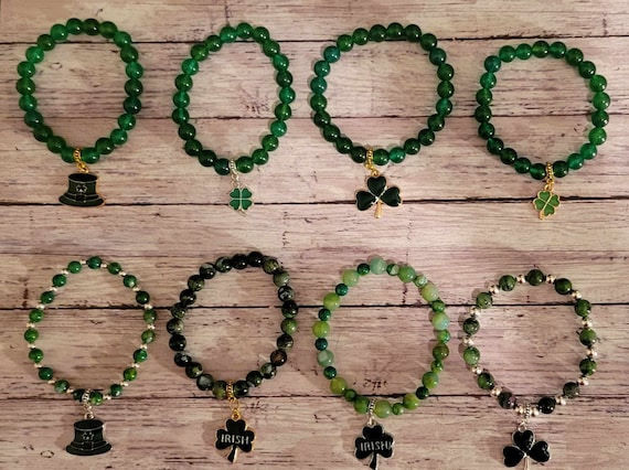 St. Patrick's Day Stretch Bracelets