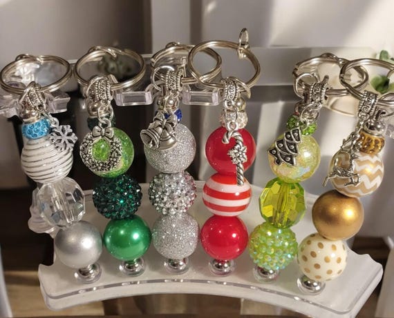 Holiday Keychains w/Charms