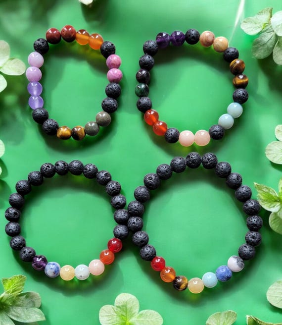 Chakra Diffuser Stretch Bracelets