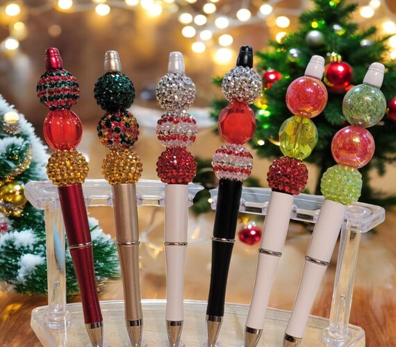 Assorted Beaded Pens