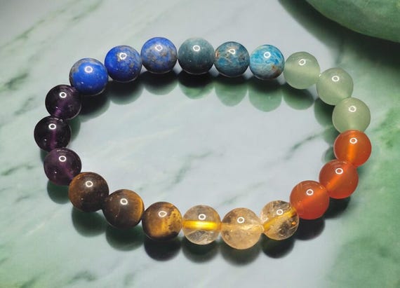 6 1/2" Chakra Stretch Bracelet