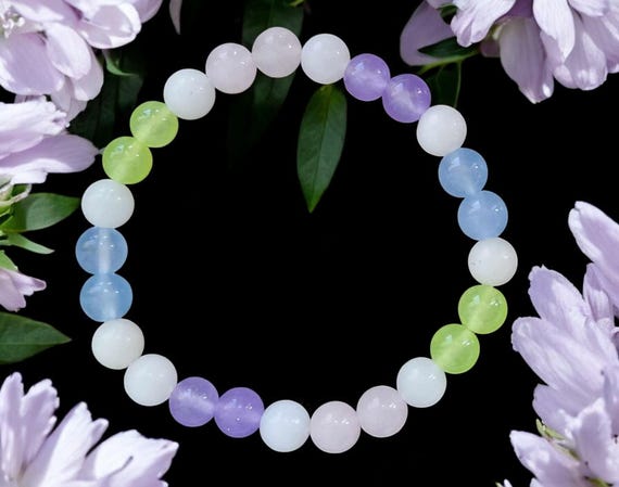 8" Jade (8mm) Stretch Bracelet