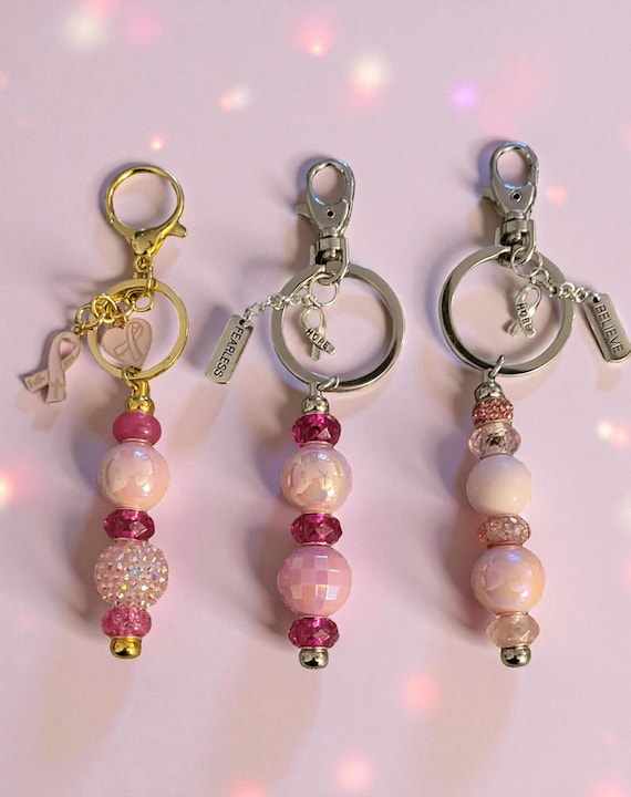 Breast Cancer Awareness Keychains