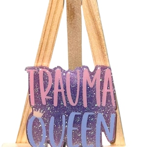Trauma Queen Nurse Reel, ER Nurse Badge Reel, ER Nurse, Nurse Badge Reel, Trauma Nurse Badge, ICU Nurse Badge Reel, Custom Badge Reel