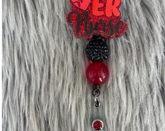 Emergency Room Nurse Reel, ER Nurse Badge Reel, ER Nurse, Nurse Badge Reel, Trauma Nurse Badge, Nurse Badge Reel, Custom Badge Reel