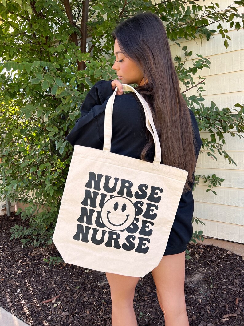 Nurse Tote Bag Medical Tote Bag Nurse Purse Nurse Gifts Etsy