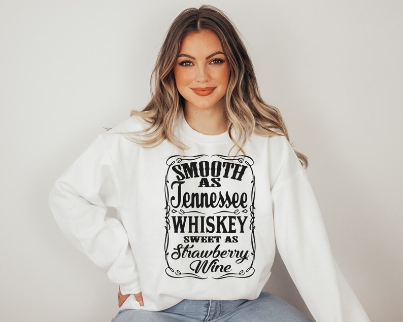 Moletom Feminino Susongeth Manga Comprida - Estampa Country Whiskey Morango