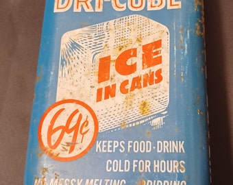 Vintage Wizard Dri-Cube Ice in Can. Boyle-Midway Inc.