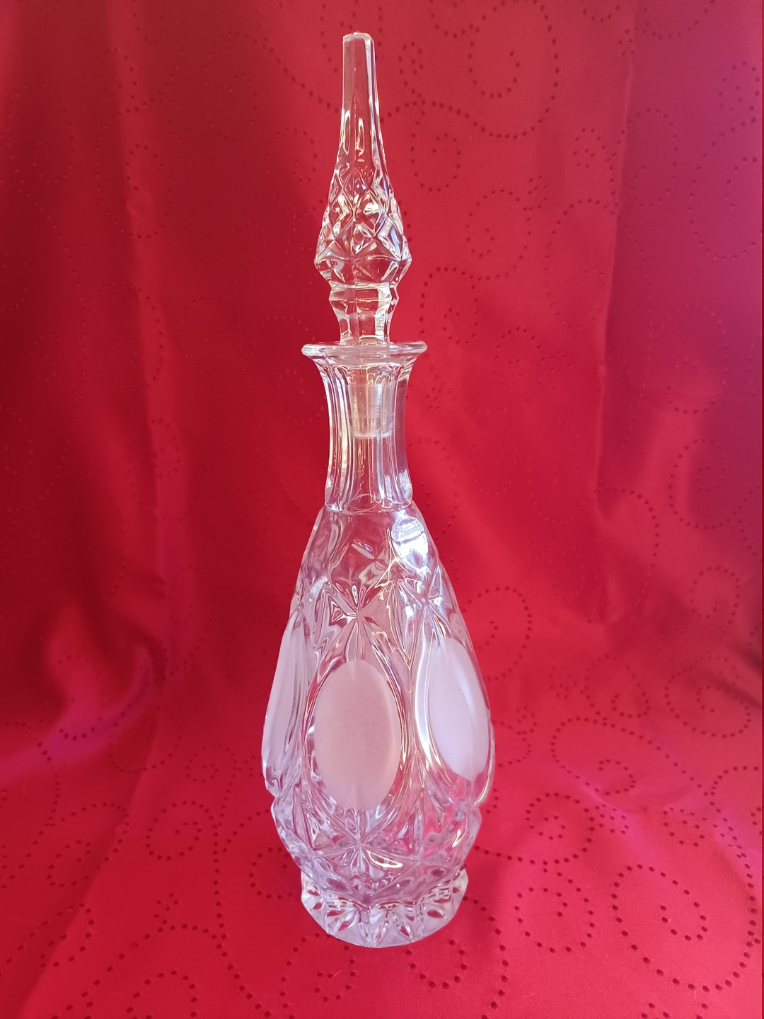 Vintage PRINCESS HOUSE 24 Lead Crystal Liquor/wine Decanter West