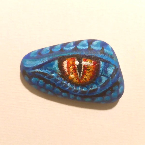 Evil Eye Protection Amulet Acrylic, natural stone.