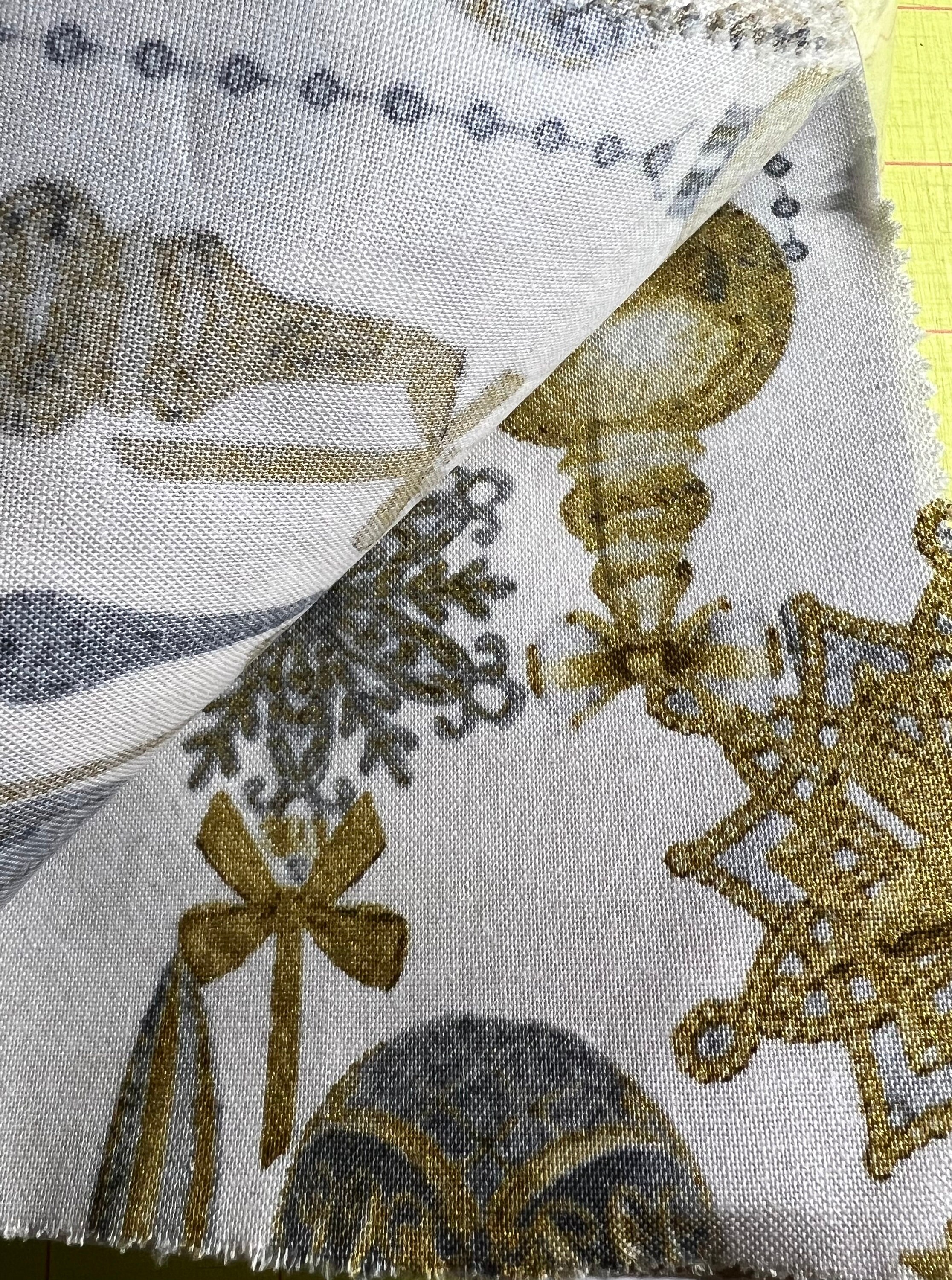 White Christmas Stonehenge Tiles From Northcott by Linda Etsy