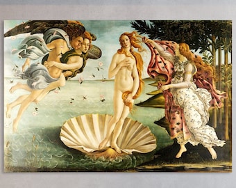 The Birth of Venus Wall Art, Huge Canvas Home Decor, Sandro Botticelli Art, The Birth of Venus Wall Decor, Sandro Botticelli Canvas Print