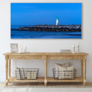 Lighthouse Canvas, Lighthouse Wall Art, Huge Canvas Wall Art, Lighthouse Wall Decor, Lighthouse Art bild 2