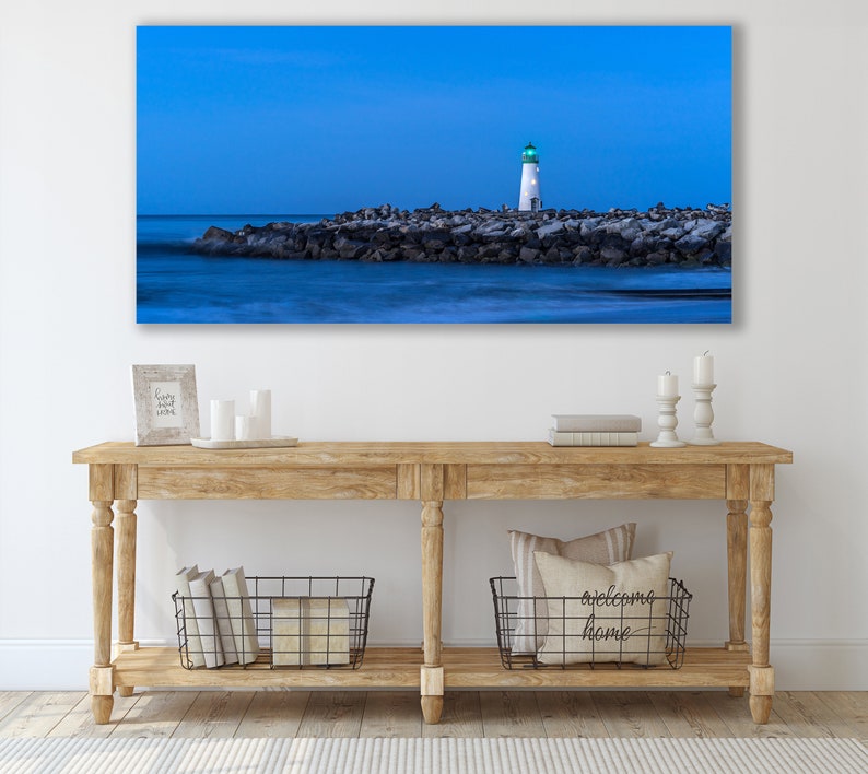 Lighthouse Canvas, Lighthouse Wall Art, Huge Canvas Wall Art, Lighthouse Wall Decor, Lighthouse Art bild 2