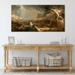 The Course of Empire 1836 Canvas Print, Thomas Cole Art, Huge Canvas ...