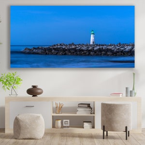 Lighthouse Canvas, Lighthouse Wall Art, Huge Canvas Wall Art, Lighthouse Wall Decor, Lighthouse Art bild 3