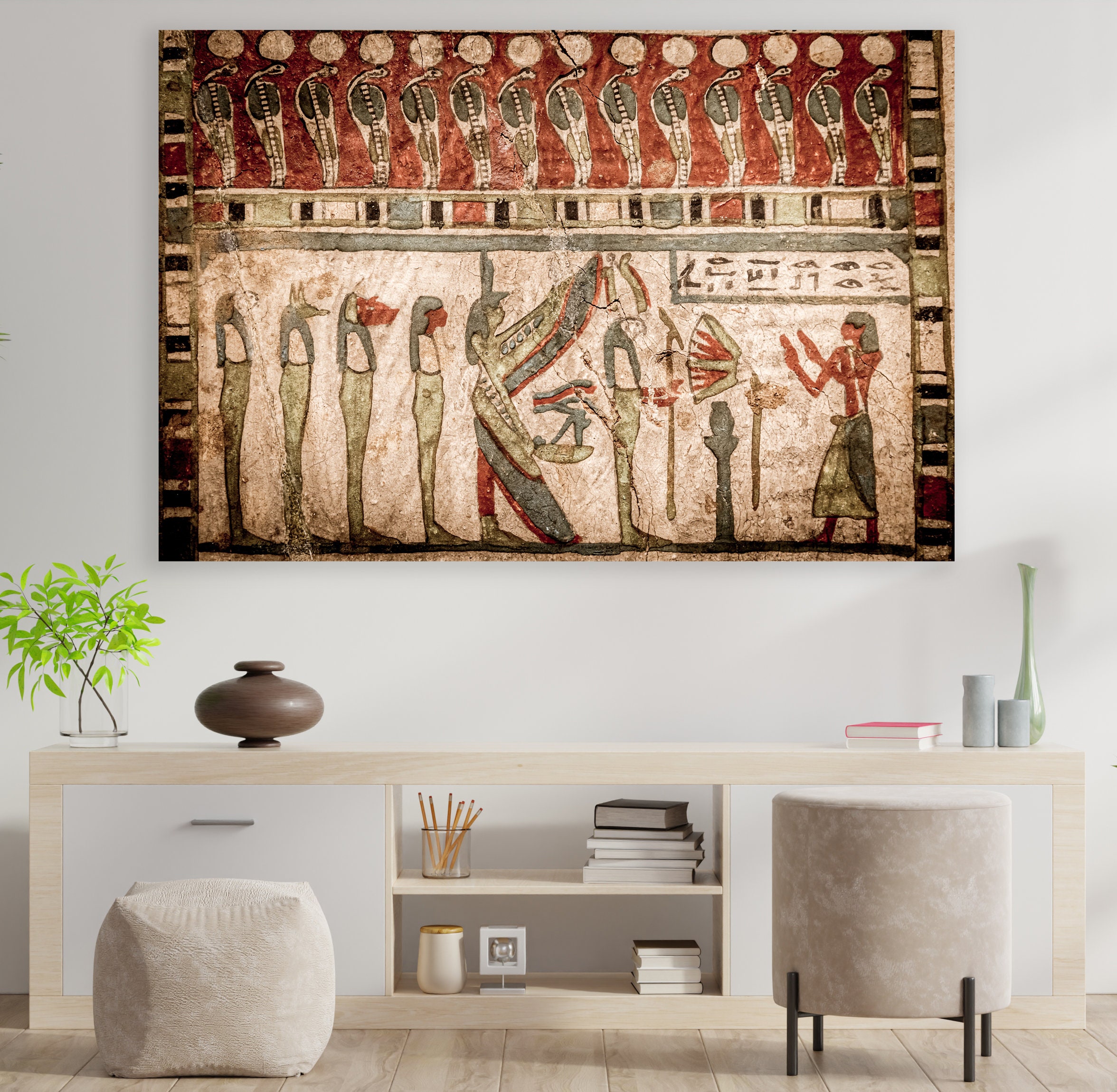 Premium AI Image | Backdrop Of Egyptian Pharaohs Chamber Room Hieroglyphic Walls Golden Art Content Creator Stream 146761715