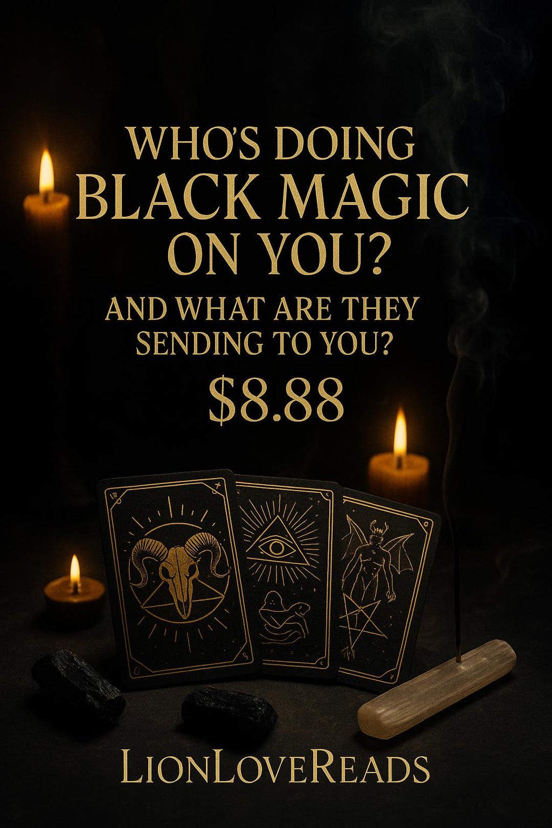 Black Magic Reading - Etsy