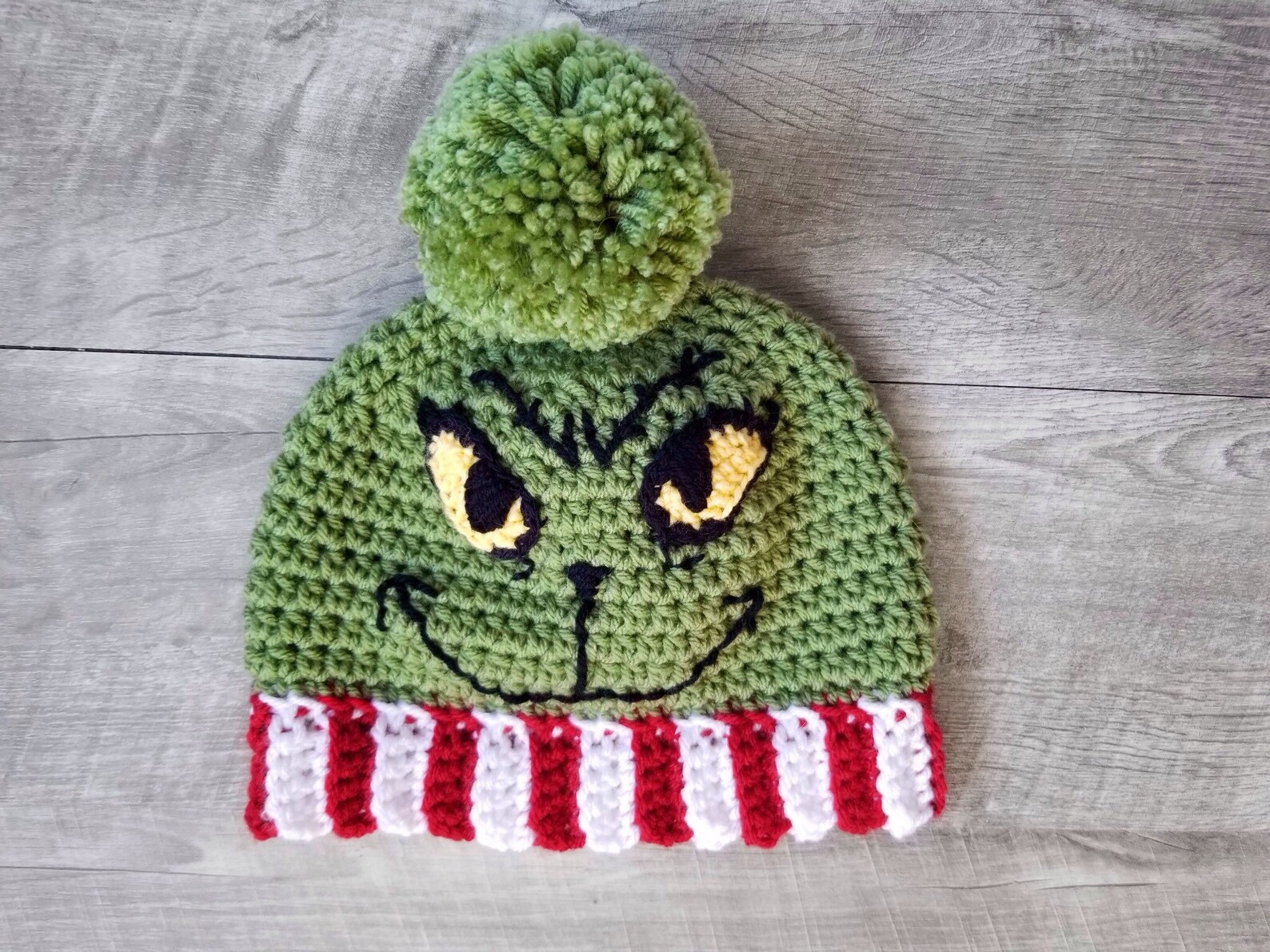 Grinch Inspired Crochet Hat For Kids Adults Etsy Il 1588xN.4423000466 A28x