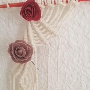 Macramé Mini Tapiz Protector del Hogar. Tapiz Colgante Decorativo que atrae buenas vibraciones a tu hogar. Tapiz con encanto. Tapiz Armonios