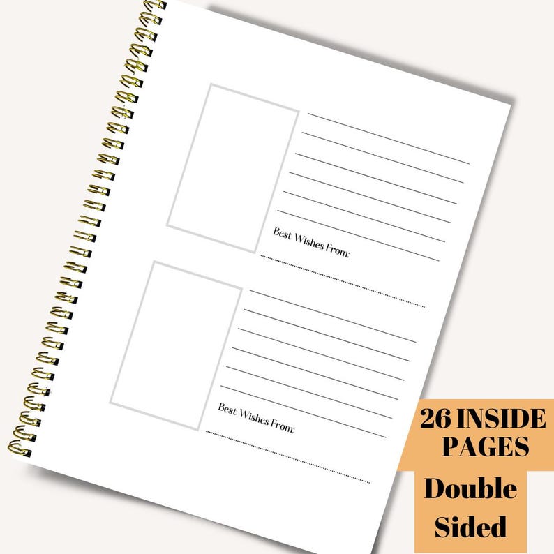 Please sign our guest book inside page Winnie the pooh and friends for baby shower Instax Photo guest book shower guest sign in list well wishes for baby Baby shower journal notebook guestbook journal Instax Photo Album
Instax guestbook