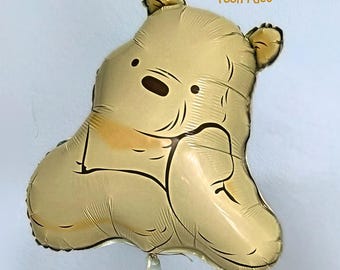 Winnie the Pooh Foil Balloon: Baby Shower, First Birthday Decor