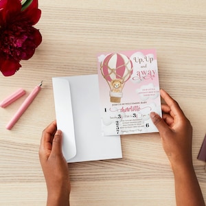 Kaartbewerkingsservices voor babyshowers