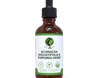 Organic Echinacea Angustifolia Purpurea Herbs- Immune Booster Tincture