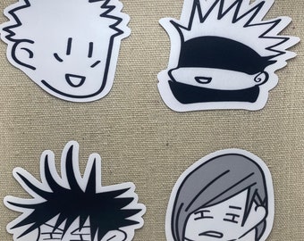 jujutsu kaisen sticker etsy