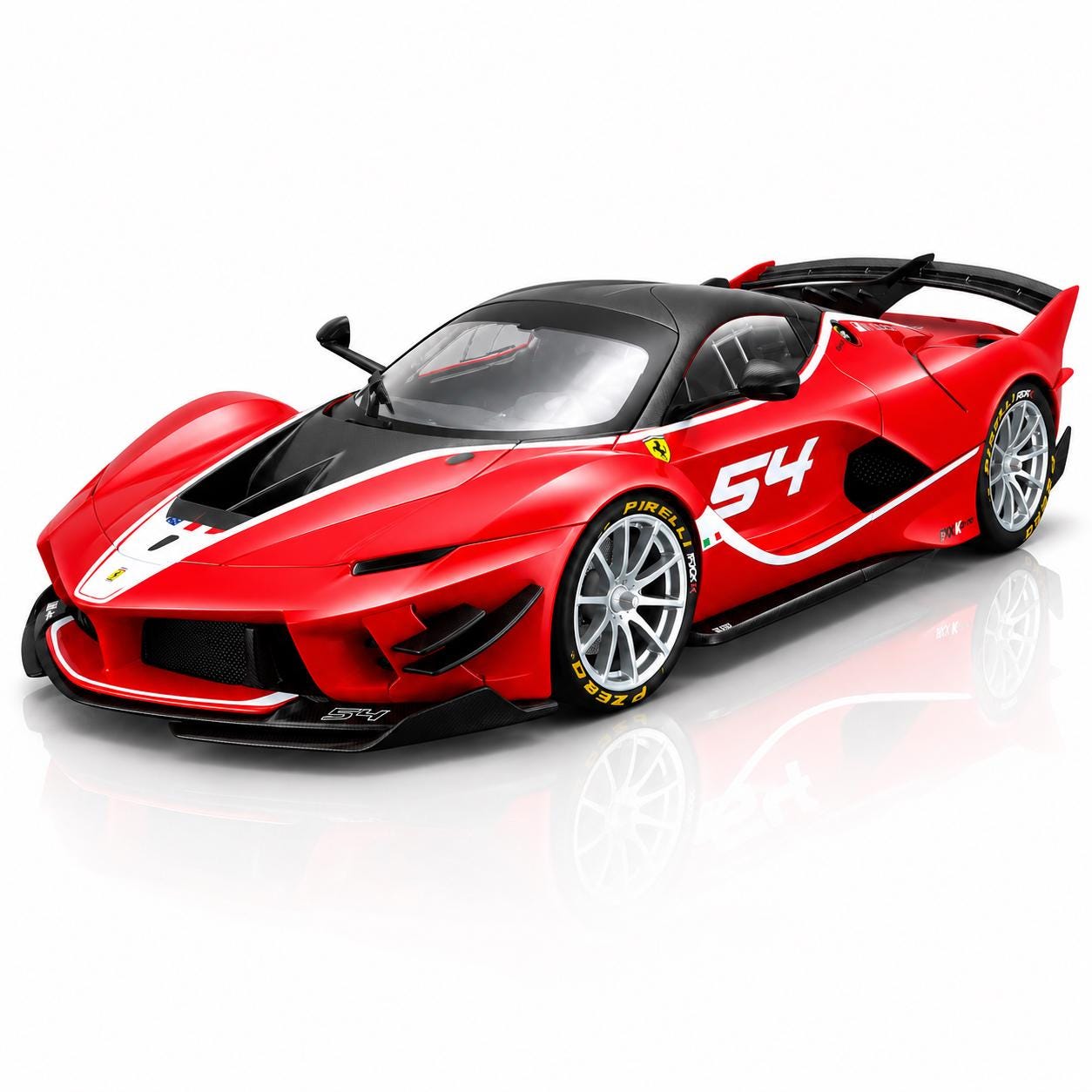 Bburago 1:18 Ferrari FXX K Evo #54 Red Signature Series Diecast