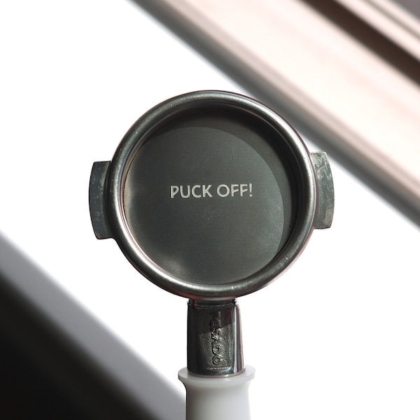 PUCK OFF! - (2-Pack) 58.5mm Thin Espresso Puck Screens!