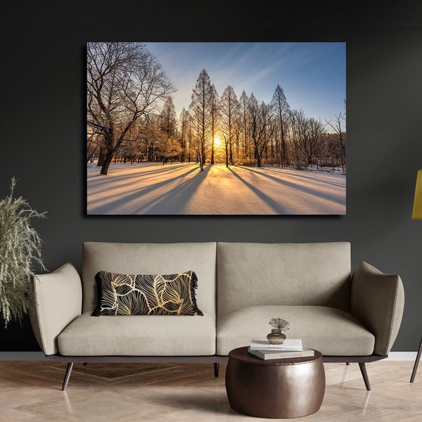 Winter Sunrise - Brecksville Reservation, OH | Winter Landscape | Winter Silhouette | Cleveland Metroparks | Ohio Winter | Ohio Parks | Gift