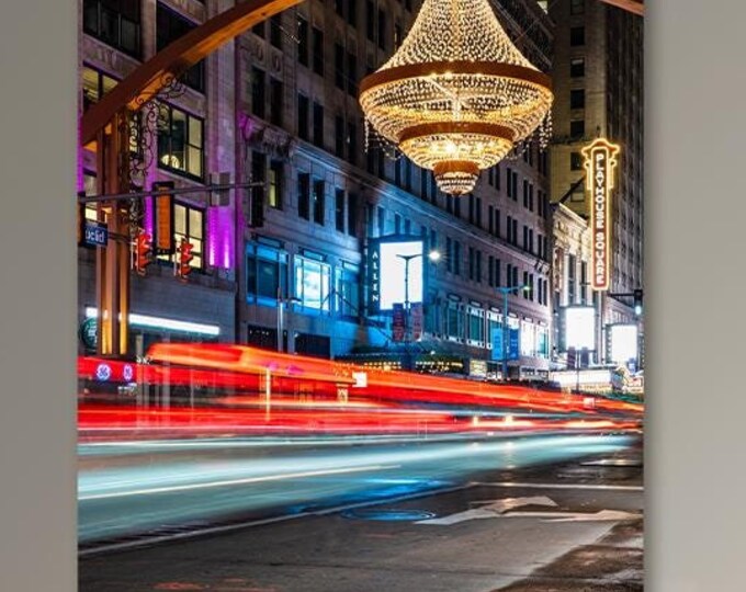 Playhouse Square in Cleveland, OH (Fine Art Print)