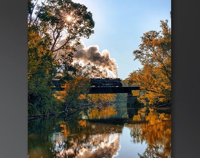 Steam in The Valley | Cuyahoga Valley National Park | National Park Service | Cleveland | Akron | Ohio | Locomotive Art | Steam Train Art