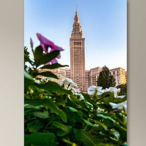 Spring in Cleveland, Ohio  | Terminal Tower | Nature Photos | Colorful Wall Art | Fine art prints | Landscape photo | Architecture | Decor