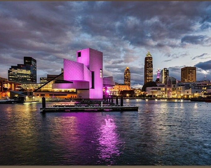 Downtown Cleveland, OH (Fine Art Print)