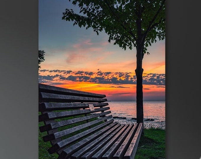 Rocky River, Ohio  | Lake Erie Sunset | Sunset Photography | Nature Photos | Colorful Wall Art | Fine art prints | Landscape photo | OH |