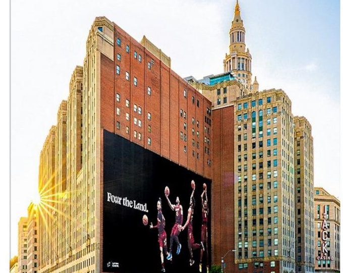 Four The Land | Cleveland Cavaliers | Cleveland, OH | Cavs | NBA Wall Art | NBA Prints | Cavs Art | Cavs Wall Decor | Photo art