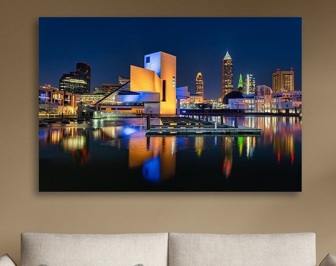 Downtown Cleveland, OH (Fine Art Print)