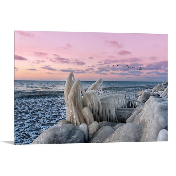 Lake Erie Ice Formations - Avon Lake, OH