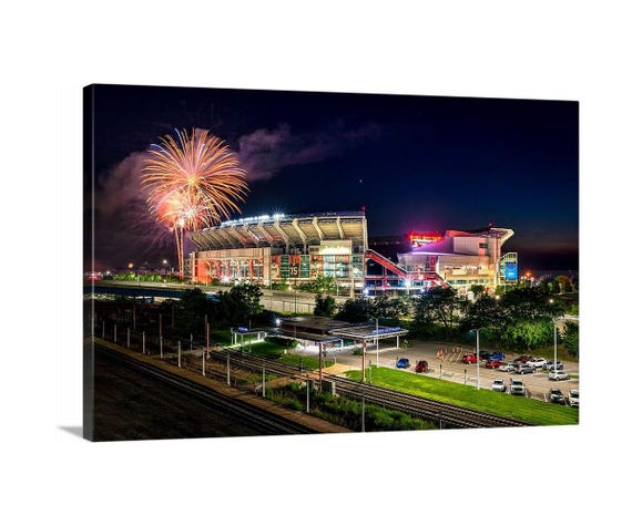 Browns Stadium Canvas (Ready to Hang) - Cleveland, Ohio