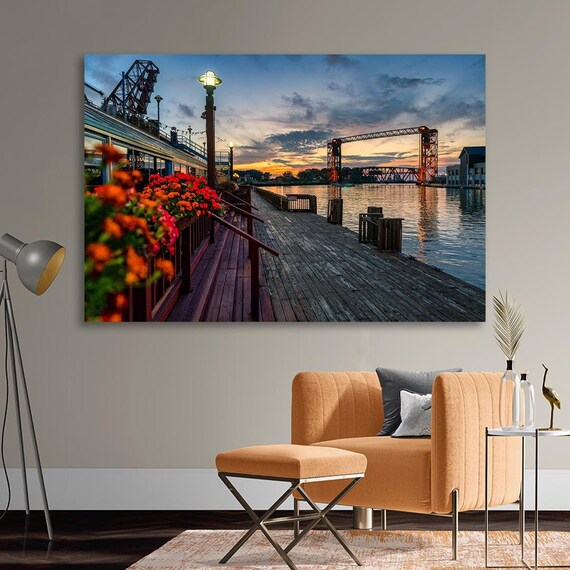 Shooters on the Water | Cleveland | Ohio | The Flats | East Bank | Architecture Photography | Bridge | Lake Erie | Cuyahoga River | CLE