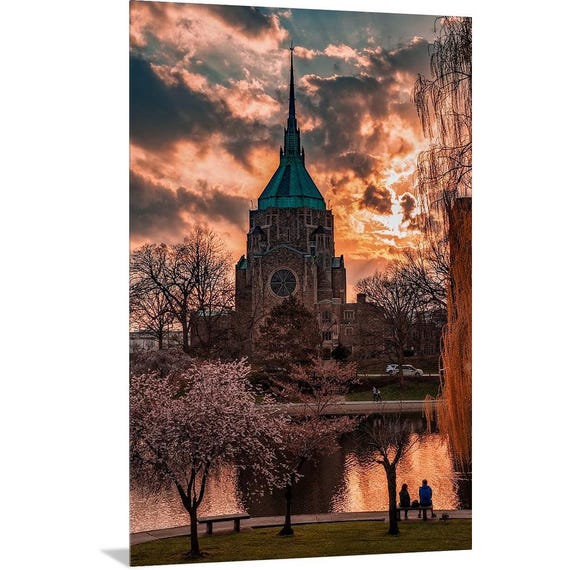 Sunset at Wade Lagoon - Cleveland, OH